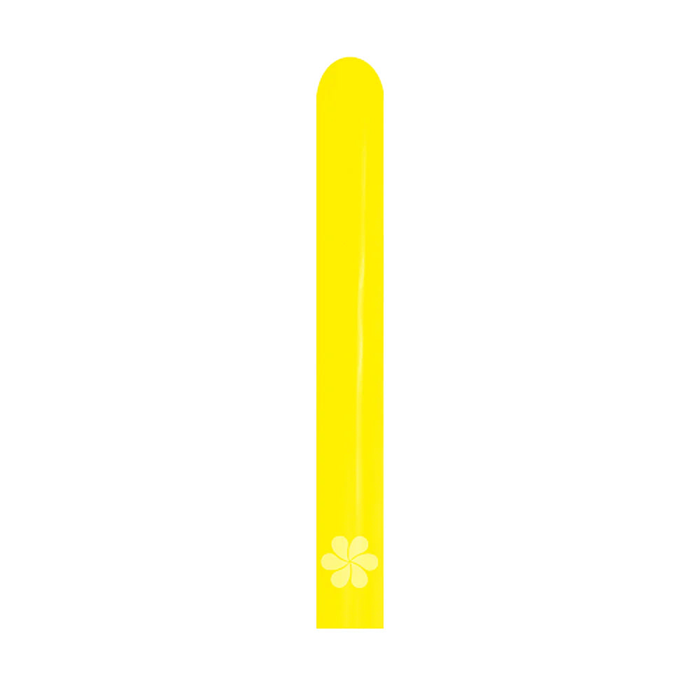 GLOBO LATEX TUBITO FASHION AMARILLO