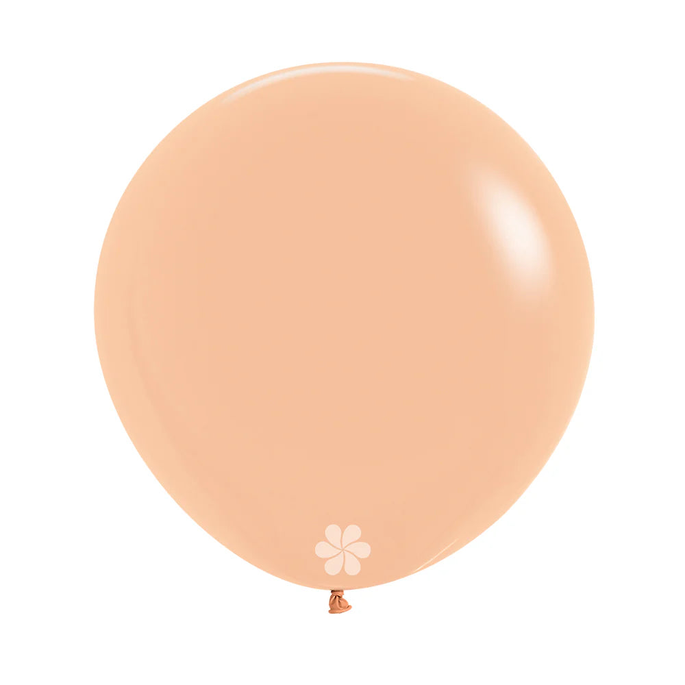 GLOBO LATEX REDONDO FASHION DURAZNO