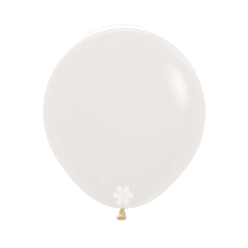 GLOBO LATEX REDONDO FASHION TRANSPARENTE