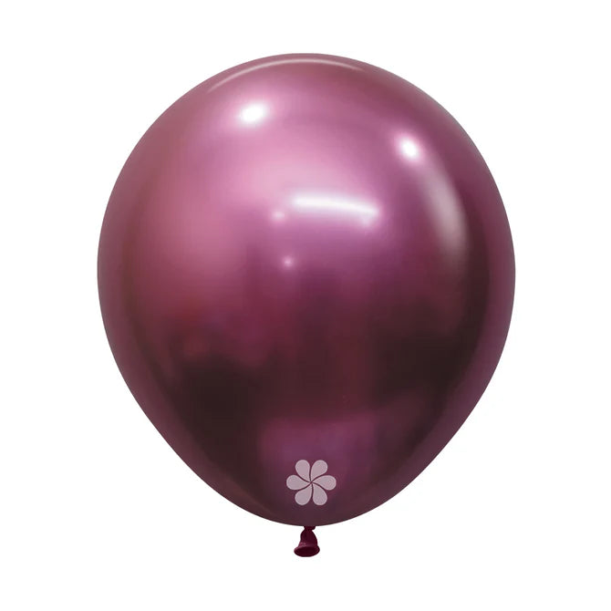 GLOBO LATEX REDONDO REFLEX FUCSIA