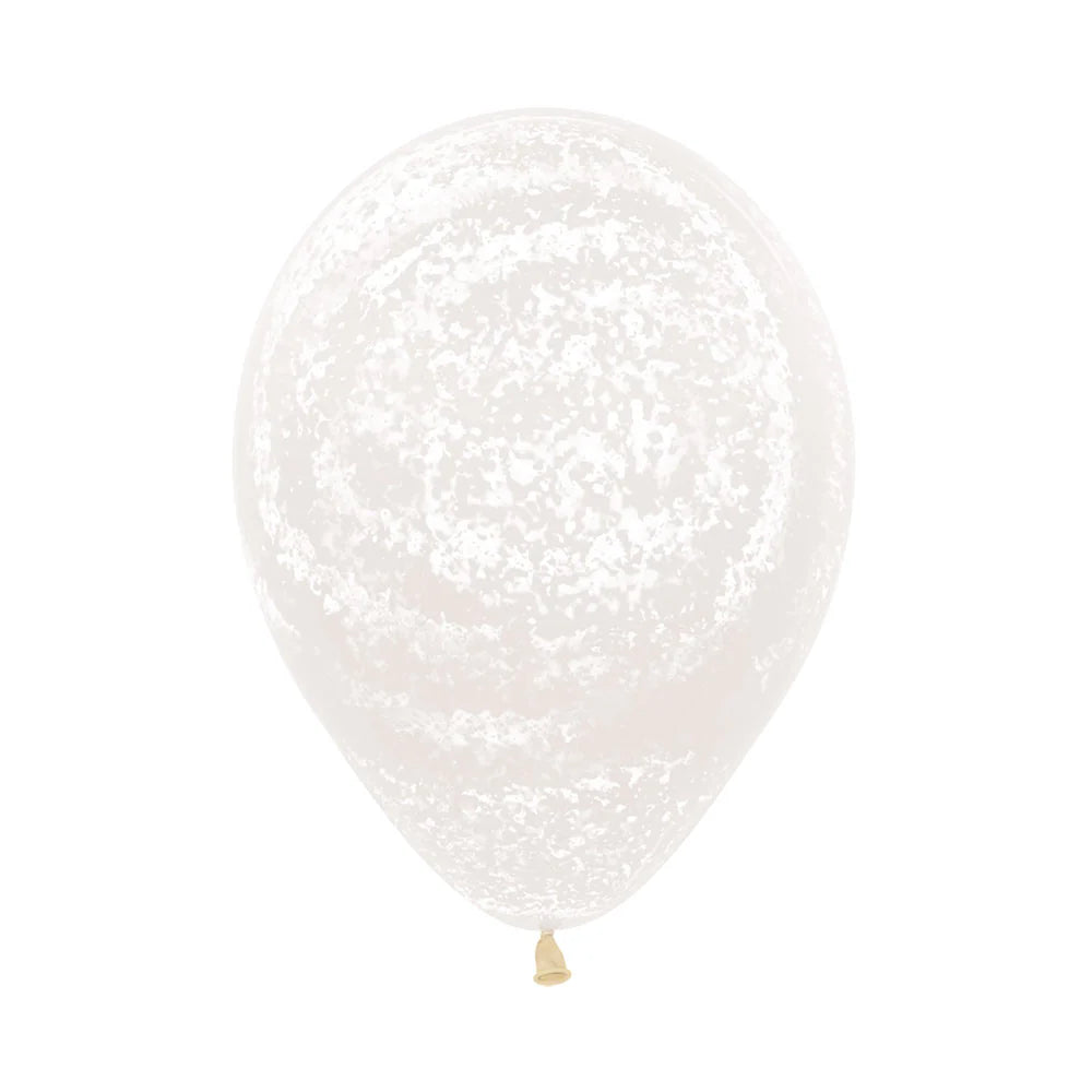GLOBO LATEX REDONDO INFINITY® GRAFFITI INVIERNO FASHION TRANSPARENTE