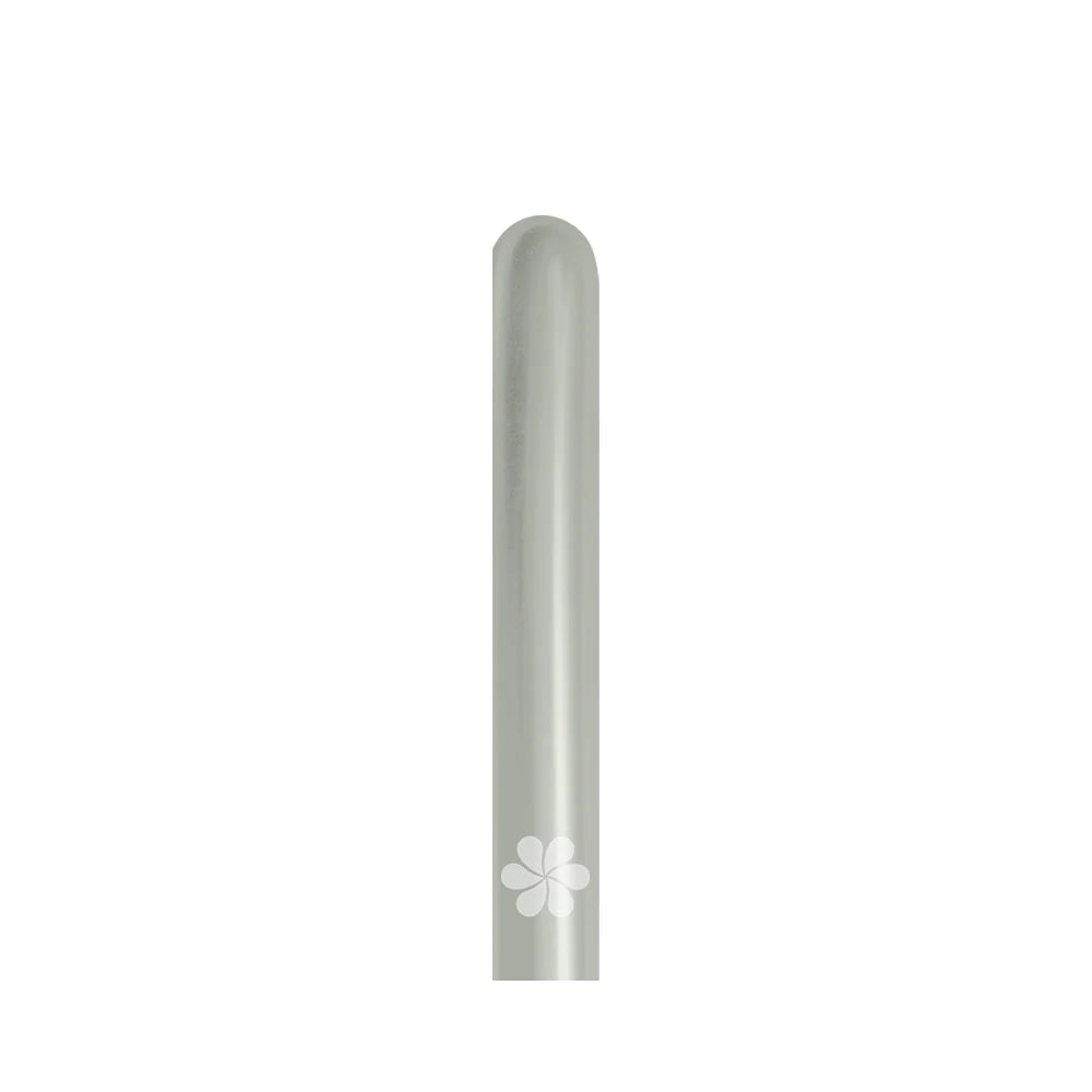 GLOBO LATEX TUBITO SILK PERLA CREMA