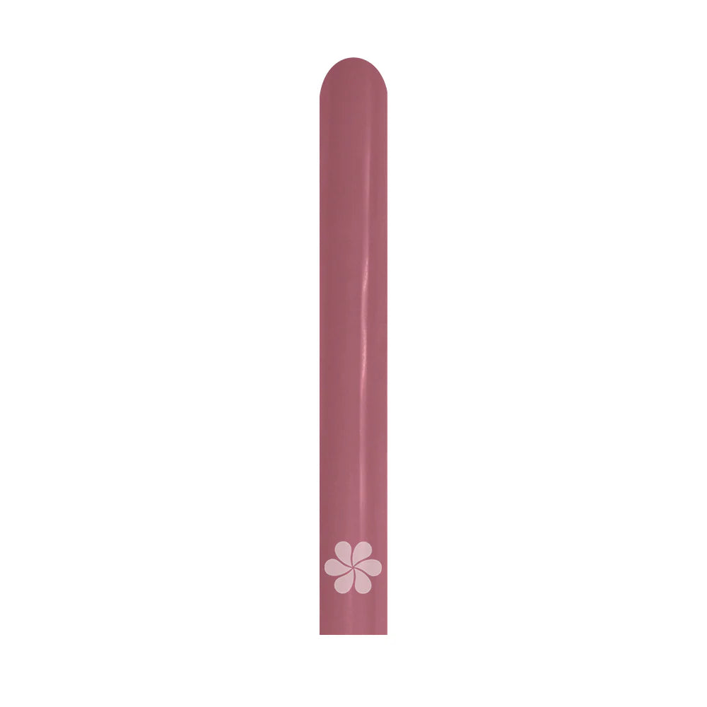 GLOBO LATEX TUBITO REFLEX ROSADO
