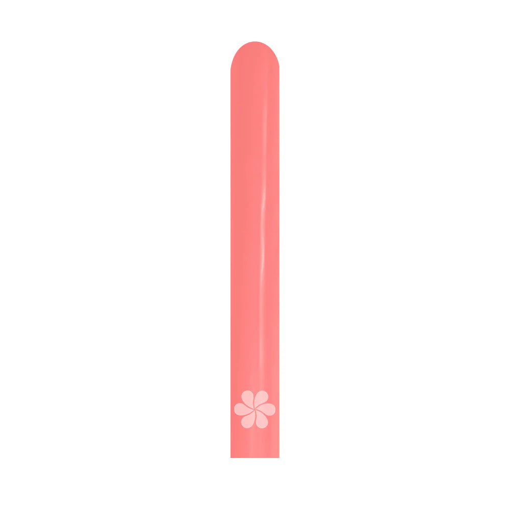 GLOBO LATEX TUBITO FASHION CORAL