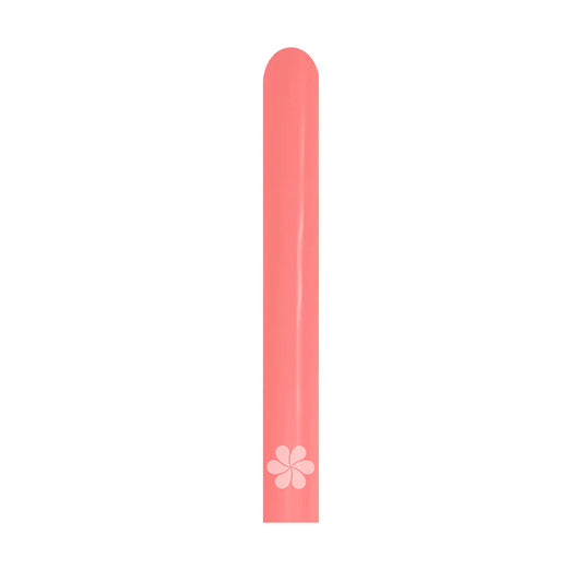 GLOBO LATEX TUBITO FASHION CORAL