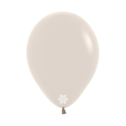 GLOBO LATEX REDONDO PASTEL DUSK CREMA