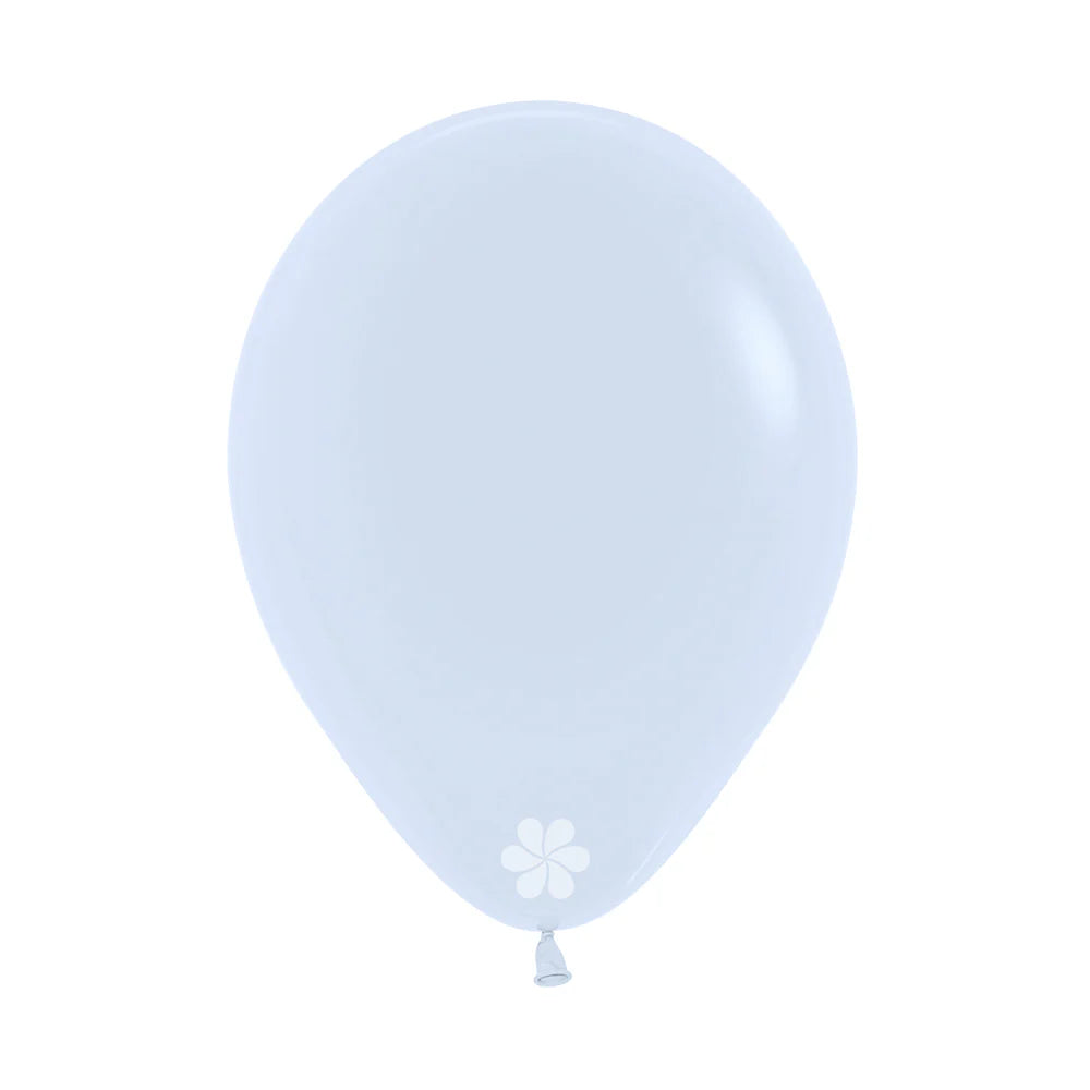 GLOBO LATEX REDONDO FASHION BLANCO