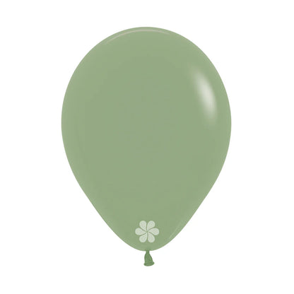 GLOBO LATEX REDONDO FASHION EUCALIPTO