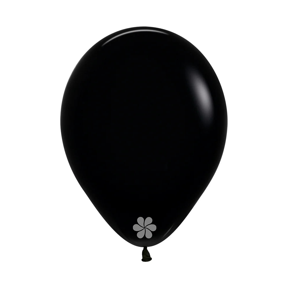 GLOBO LATEX REDONDO FASHION NEGRO