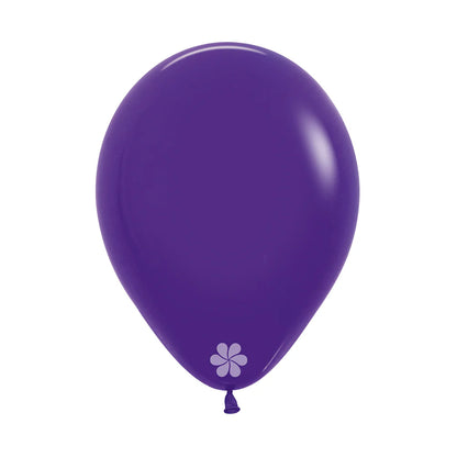 GLOBO LATEX REDONDO FASHION VIOLETA