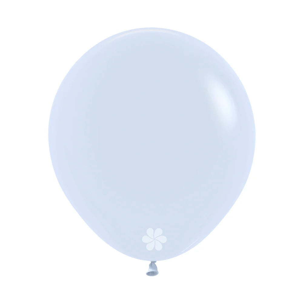 GLOBO LATEX REDONDO FASHION BLANCO