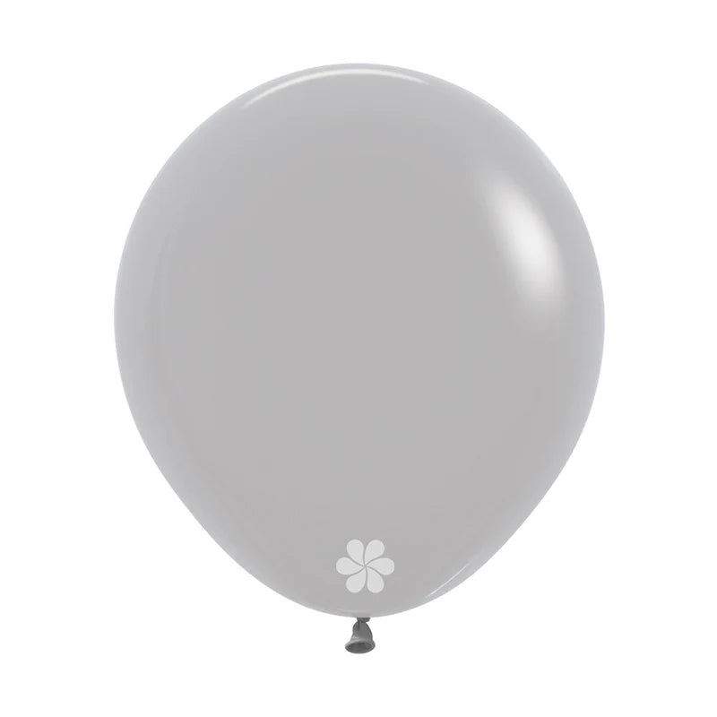 GLOBO LATEX REDONDO FASHION GRIS