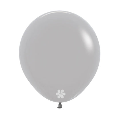 GLOBO LATEX REDONDO FASHION GRIS