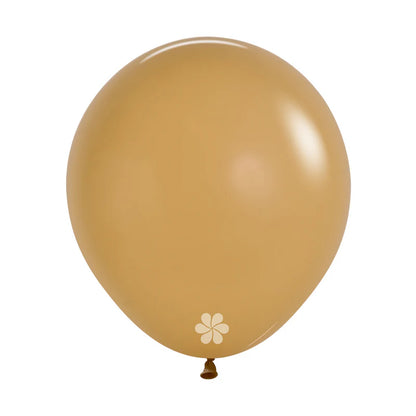 GLOBO LATEX REDONDO FASHION LATTE