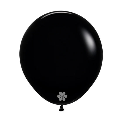 GLOBO LATEX REDONDO FASHION NEGRO