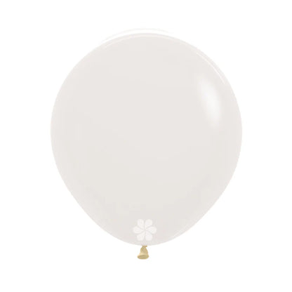GLOBO LATEX REDONDO FASHION TRANSPARENTE