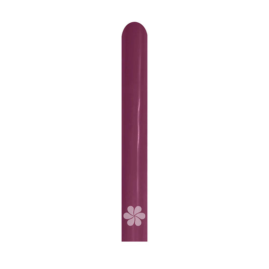 GLOBO LATEX TUBITO REFLEX FUCSIA