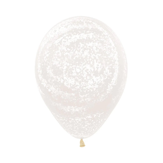 GLOBO LATEX REDONDO INFINITY® GRAFFITI INVIERNO FASHION TRANSPARENTE