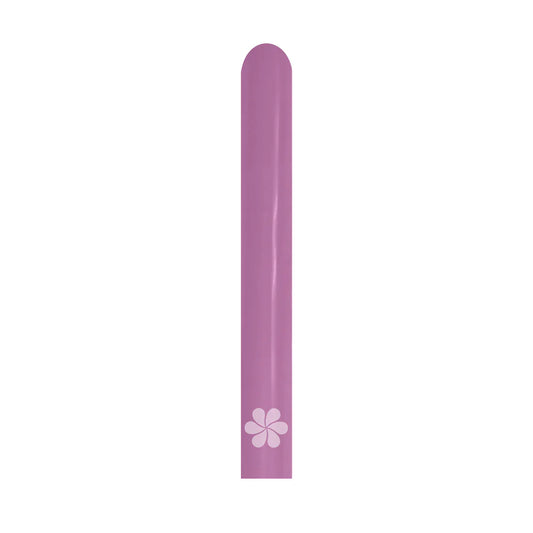 GLOBO LATEX TUBITO PASTEL DUSK LAVANDA