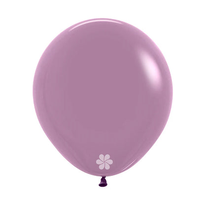 GLOBO LATEX REDONDO PASTEL DUSK LAVANDA