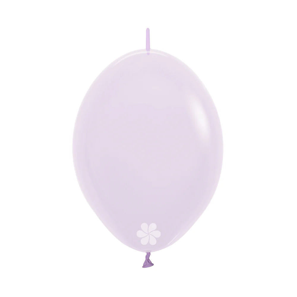 GLOBO LATEX LINK-O-LOON® PASTEL MATE LILA