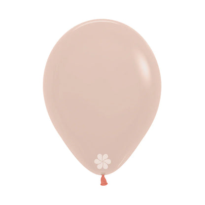 GLOBO LATEX REDONDO PASTEL MATE MELON