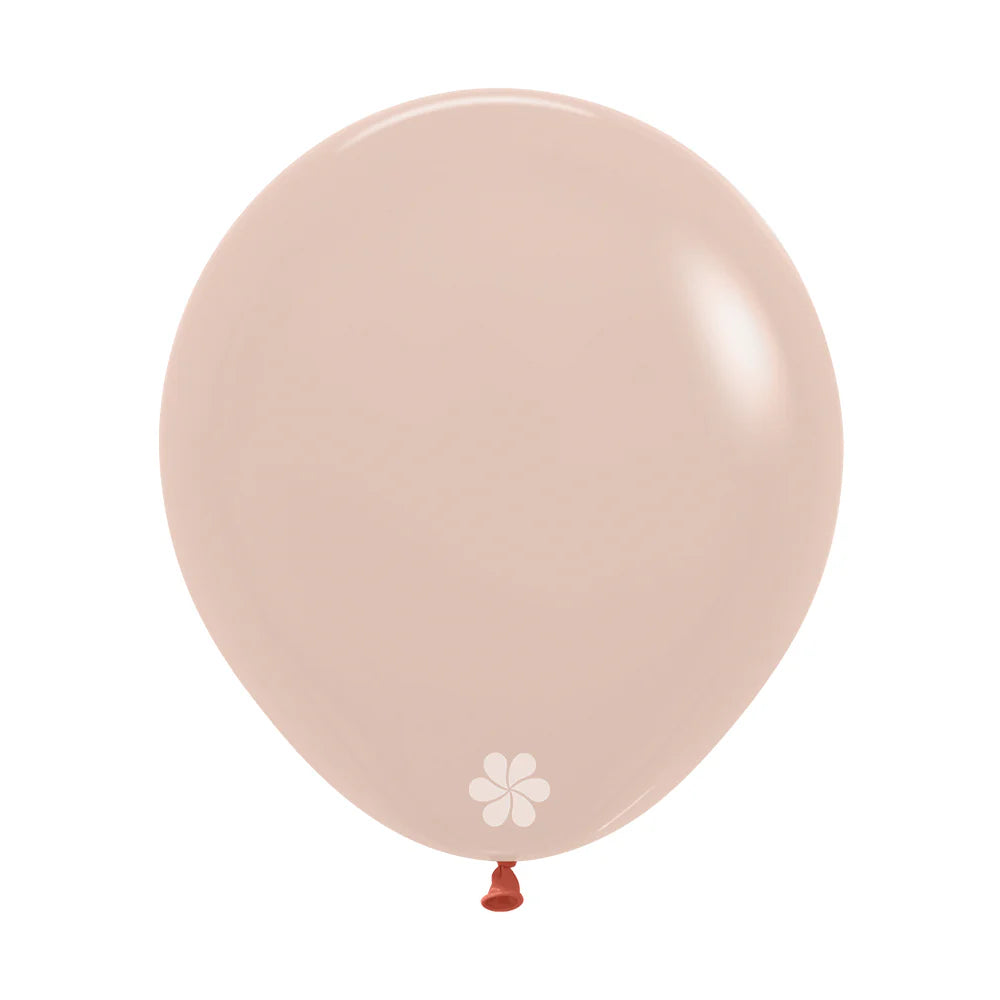 GLOBO LATEX REDONDO PASTEL MATE MELON