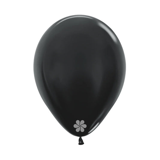 GLOBO LATEX REDONDO METAL NEGRO