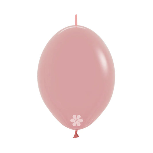 GLOBO LATEX LINK-O-LOON® FASHION PALO DE ROSA
