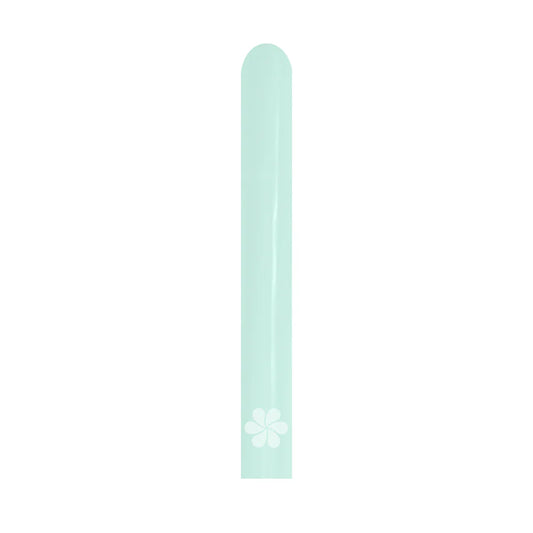GLOBO LATEX TUBITO PASTEL MATE VERDE
