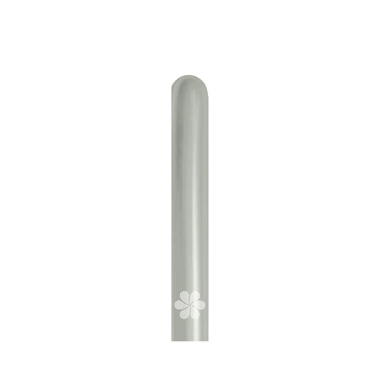 GLOBO LATEX TUBITO SILK PERLA CREMA