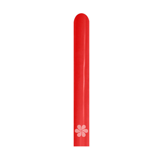 GLOBO LATEX TUBITO FASHION ROJO