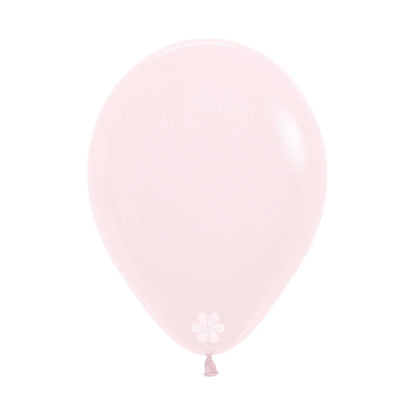 GLOBO LATEX REDONDO PASTEL MATE ROSADO