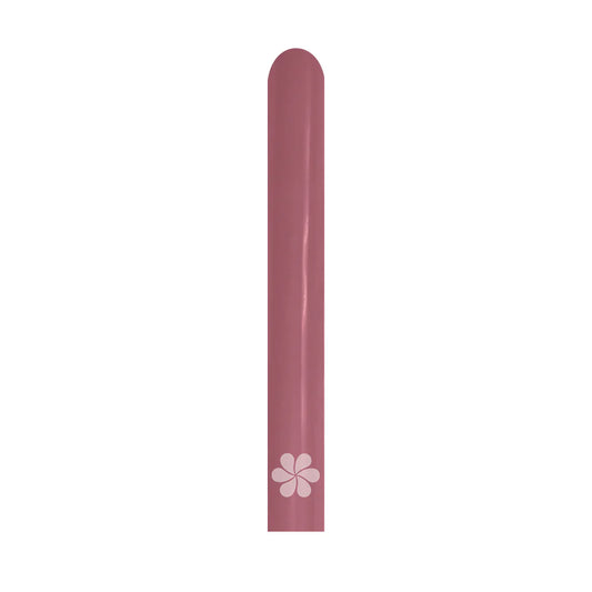 GLOBO LATEX TUBITO REFLEX ROSADO