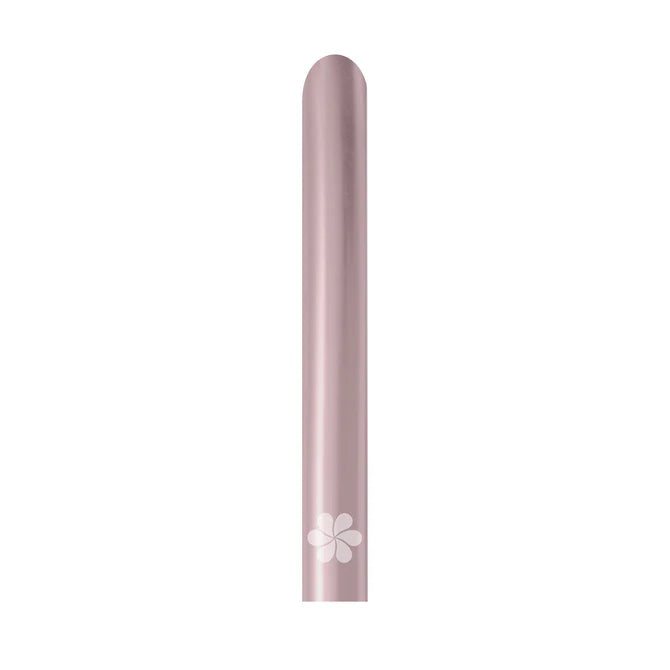 GLOBO LATEX TUBITO SILK ROSA PRIMAVERAL