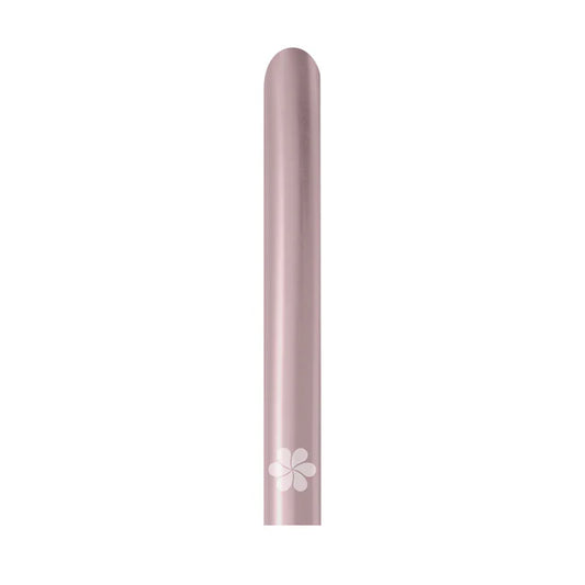 GLOBO LATEX TUBITO SILK ROSA PRIMAVERAL