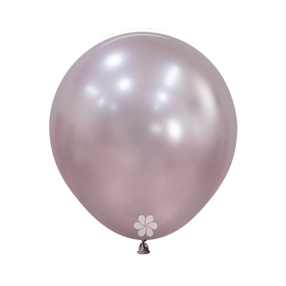 GLOBO LATEX REDONDO SILK ROSA PRIMAVERAL