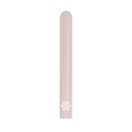 GLOBO LATEX TUBITO PASTEL DUSK ROSA