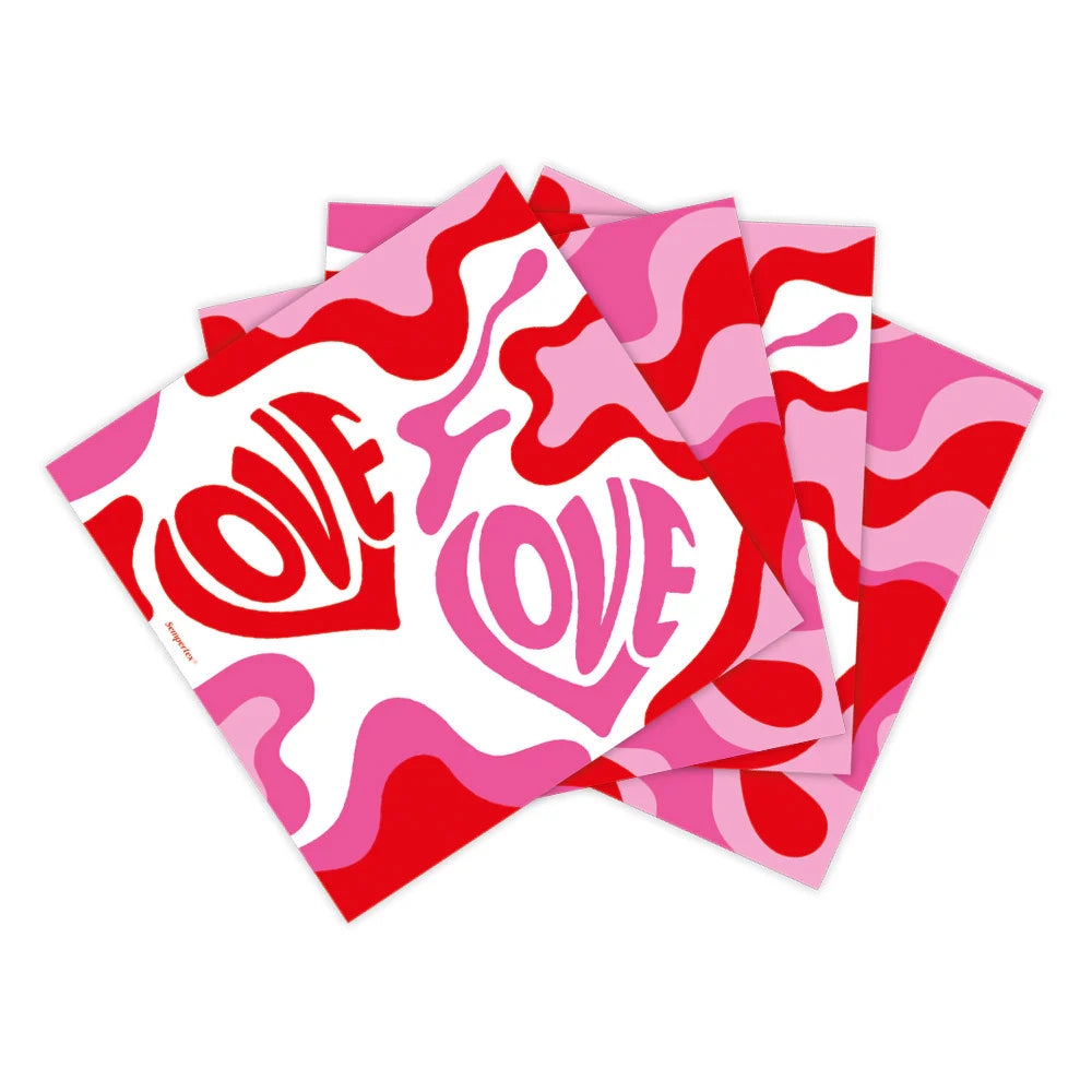 SERVILLETA PEQUEÑA LOVE