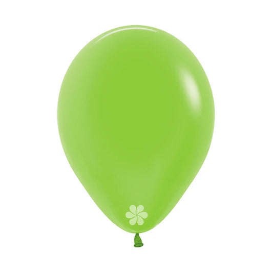 GLOBO LATEX REDONDO NEON VERDE